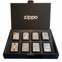 Zippo aanstekers armor case 8pc Limited