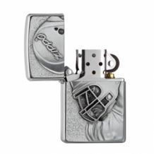 Zippo aansteker Football met logo