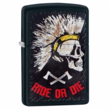 Zippo aansteker Punk Skull