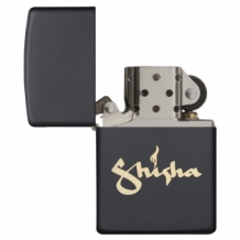 Zippo aansteker Shisha open