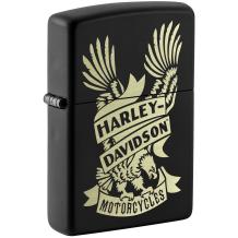 Zippo aansteker Harley Davidson Eagle Design