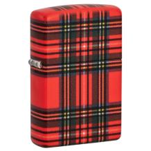 Zippo Red Plaid Design aansteker