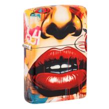 Zippo Street Art Face Design aansteker