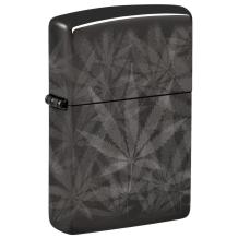 Zippo Dark Cannabis Design aansteker