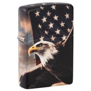 Zippo Eagle USA Flag Design aansteker