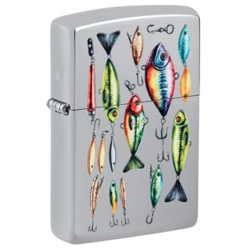 Zippo Fishing Hooks Design aansteker