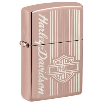 Zippo Harley Davidson Rose Gold Stripes aansteker