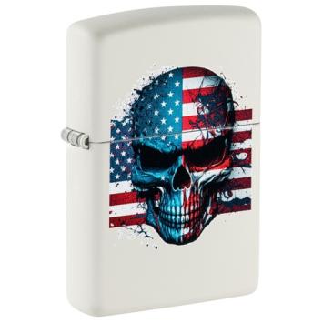 Zippo Skull Flag Design aansteker