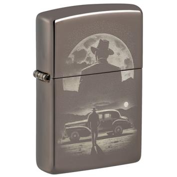 Zippo Vintage Car and Man Design aansteker