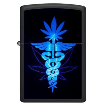 Zippo aansteker Black light